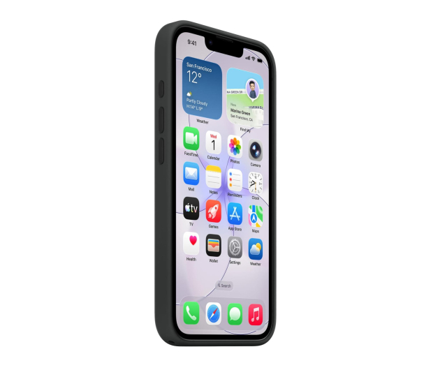Apple Silikonowe etui do iPhone 17e MagSafe czarne - 1506116 - zdjęcie 4